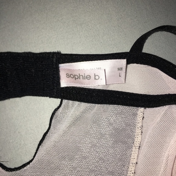 Pink and Black lingerie size L - Picture 6 of 6